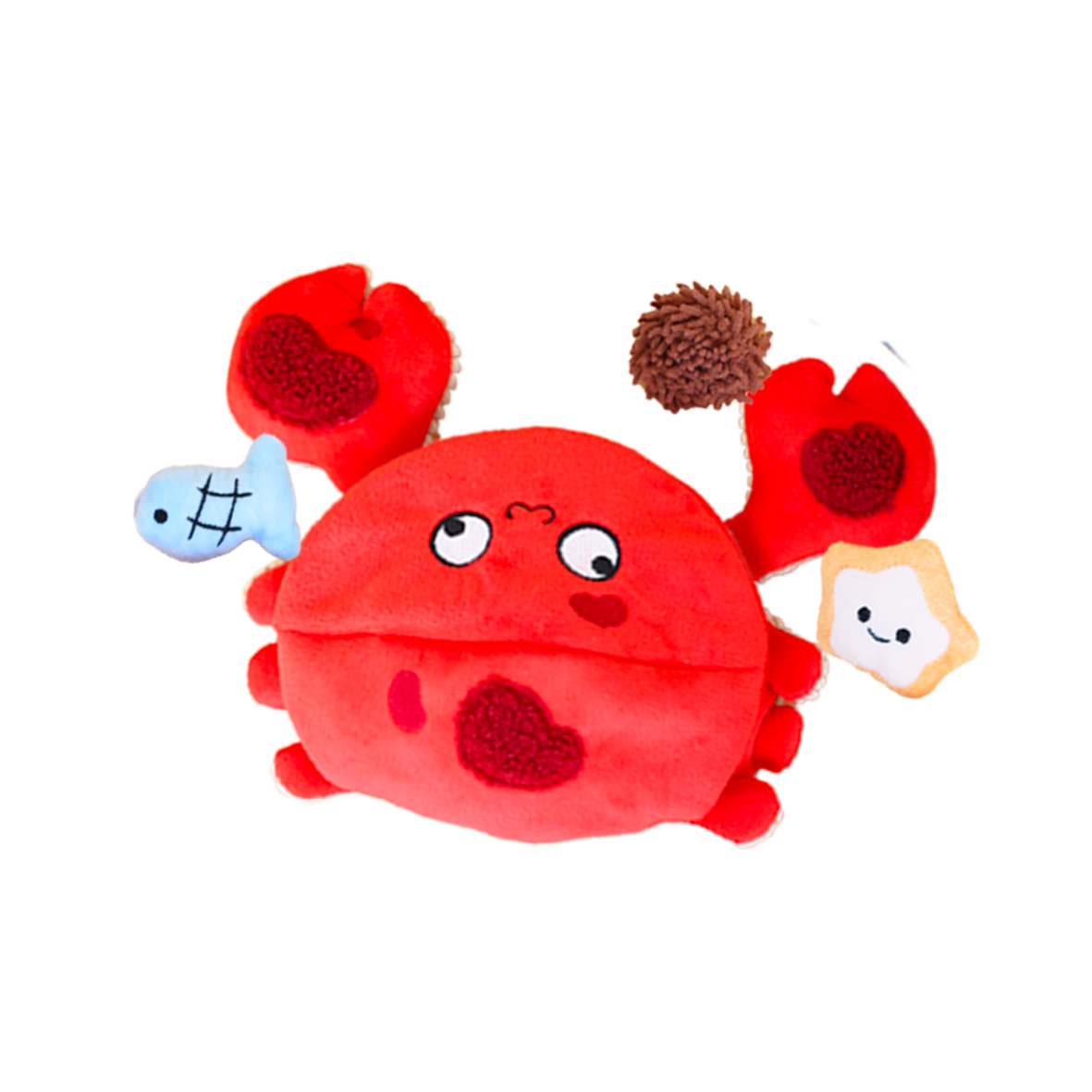 Crab Dog Puzzle Toy