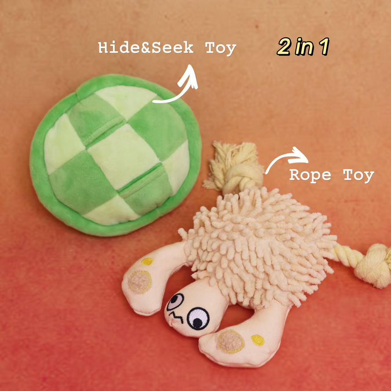 Turtle Dog Rope Toy