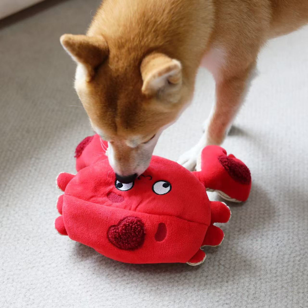 Crab Dog Puzzle Toy
