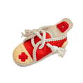 Shoe Dog Rope & Snuffle Toy