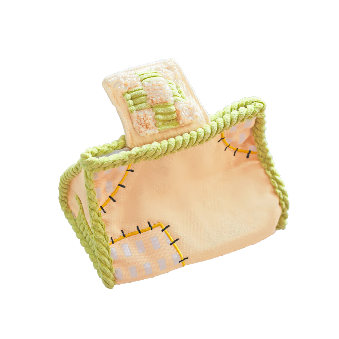 Tissue Box Dog Puzzle Toy