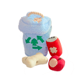 Trash Bin Dog Hide and Seek Toy