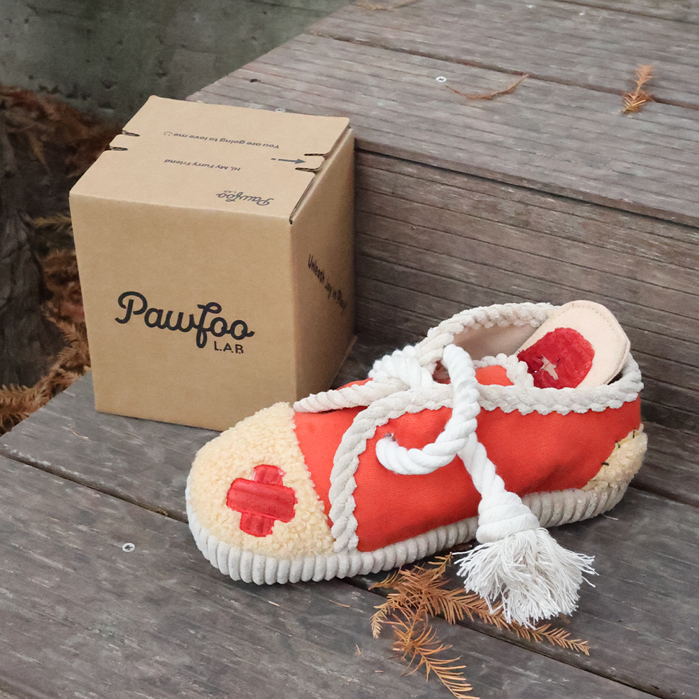 Shoe Dog Rope & Snuffle Toy