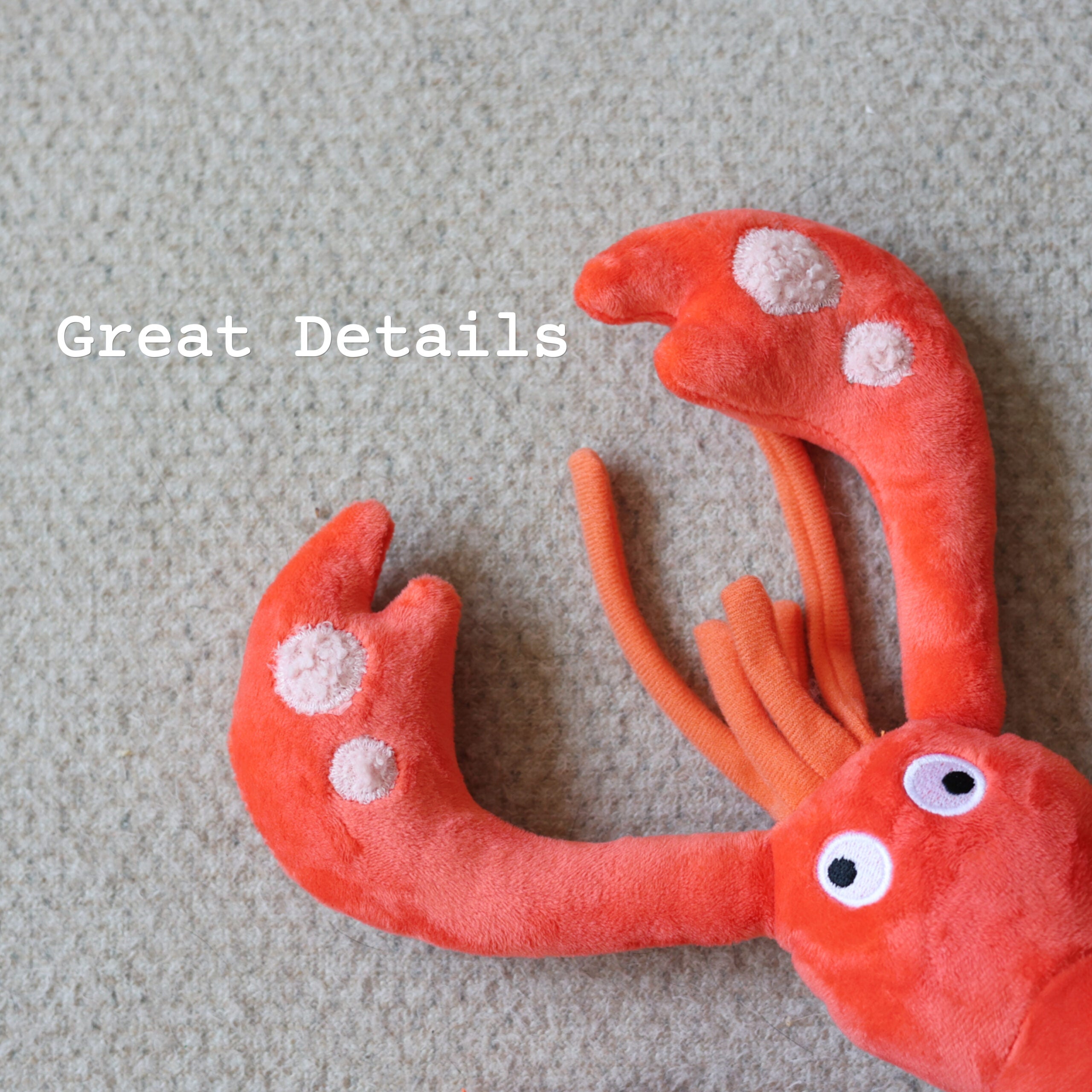 lobster dog toy